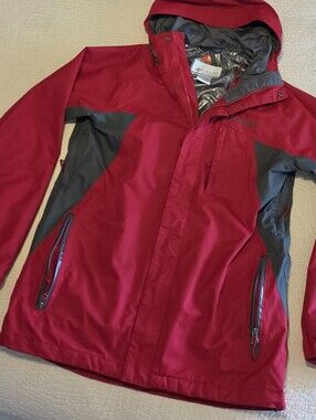 Columbia Waterproof Hooded Jacket, Men's Size Small
